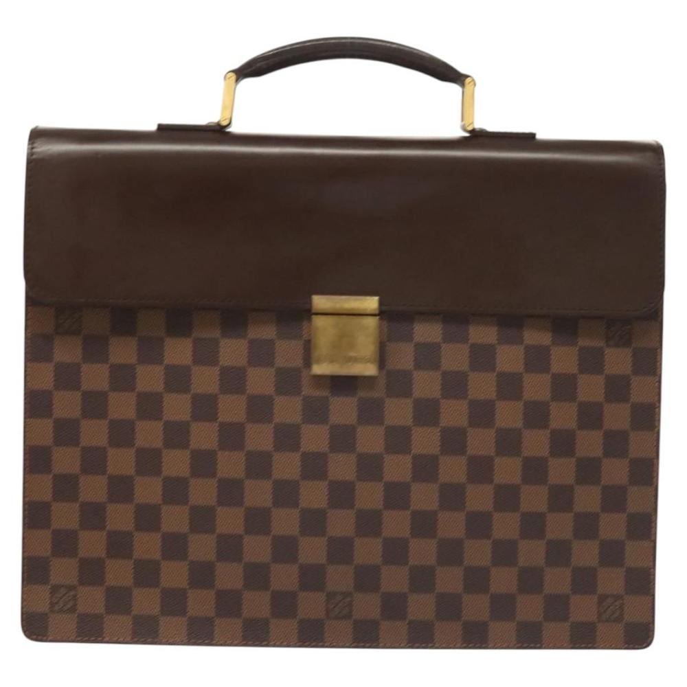 LOUIS VUITTON Damier Ebene Altona PM Briefcase N53315 LV Auth 121963 - Picture 13 of 16